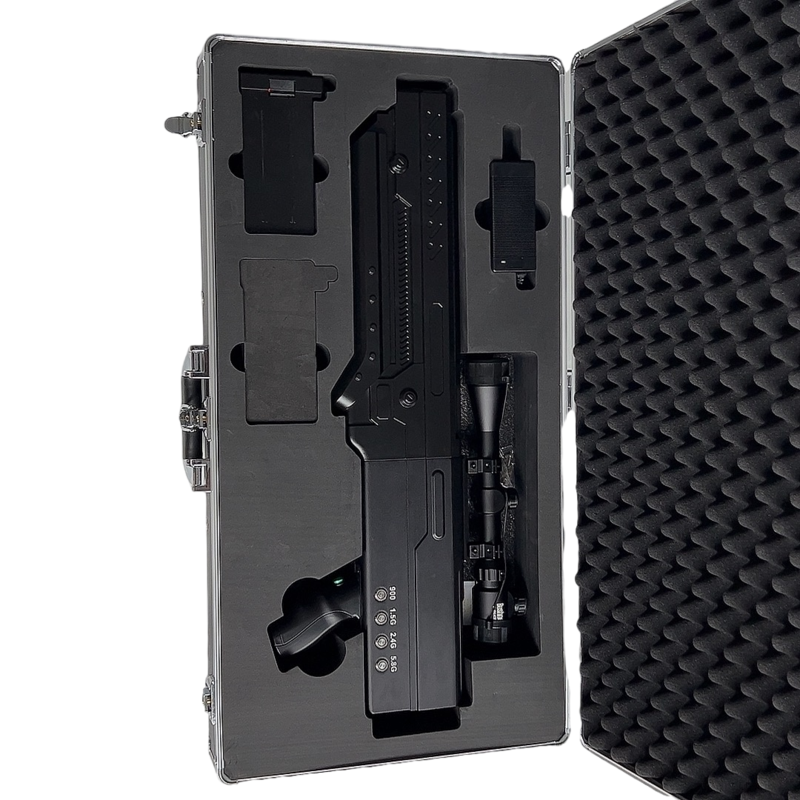  平定手持便携式枪型低空防御反制四通道B型